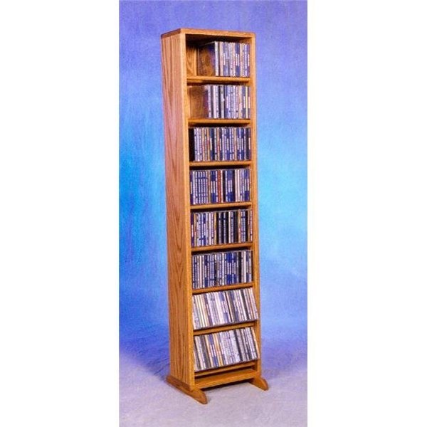Wood Shed Wood Shed 806-12 Solid Oak Dowel Cabinet for CDs 806-12
